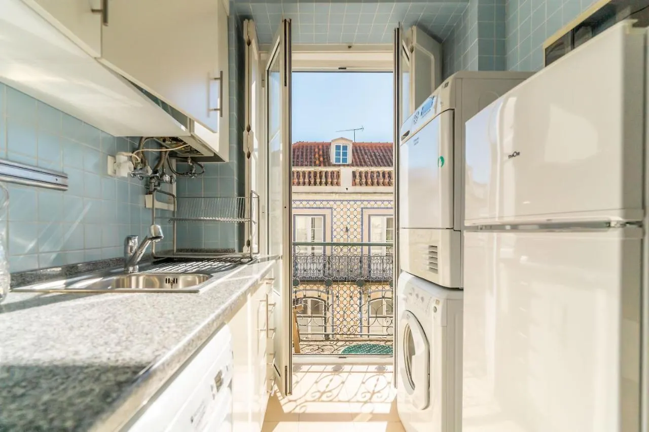Apartment Lv Premier Baixa Pr2 Elevator, City View, Balcony Lisbon