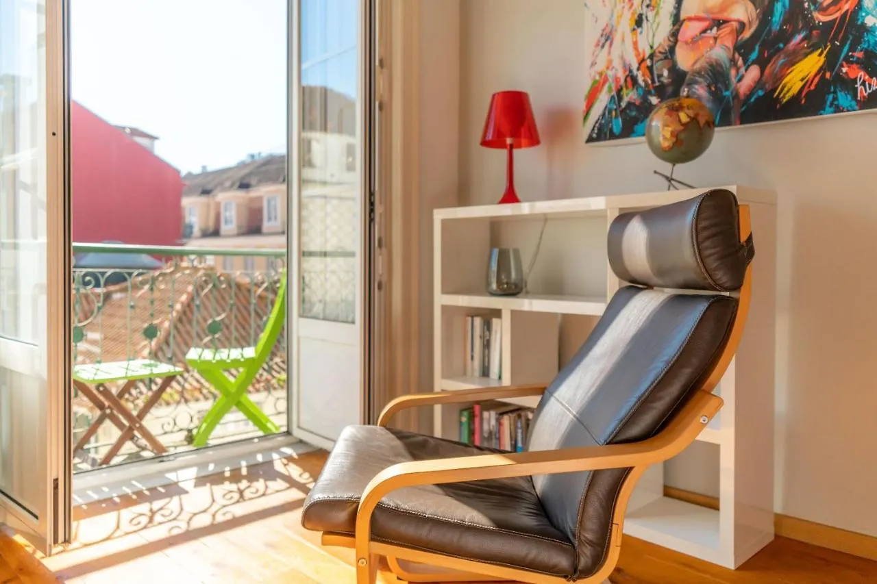 Apartment Lv Premier Baixa Pr2 Elevator, City View, Balcony Lisbon